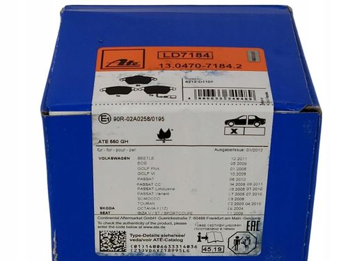 TARCZA HAM PRZOD 288X25 V ATE na Arena.pl