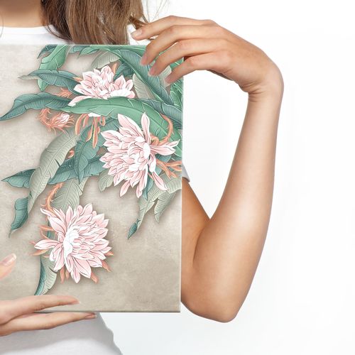 Obraz Ścienny Do Jadalni KWIATY Mozaika Marokańska Abstrakcja 30cm x 20cm na Arena.pl