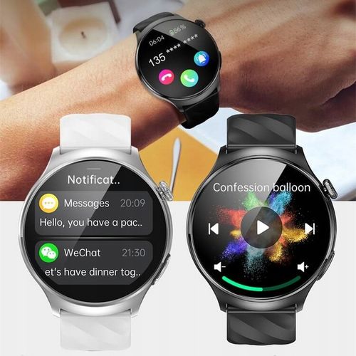 SMARTWATCH Rubicon ROZMOWY Menu PL TEMPERATURA SPORT ALWAYS DISPLAY na Arena.pl