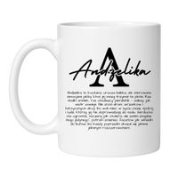 KUBEK Z IMIENIEM "ANDŻELIKA"
