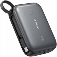 innostyle powergo mini powerbank 10000mah 3x usb usb-c 22,5w z kablem
