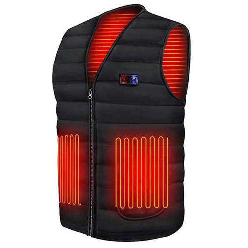 KAMIZELKA PODGRZEWANA OGRZEWANA USB KURTKA PIKOWANA BEZRĘKAWNIK L na Arena.pl