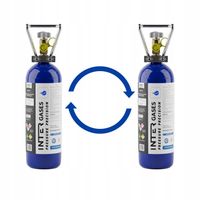 Usługa uzupełniania 2kg N2O - szybko, łatwo i niezawodnie