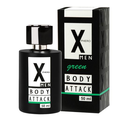 Perfumy X-Phero Body Attack Green For Men, 50 Ml na Arena.pl