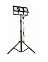 Naświetlacz Led na statywie 3 x 50W zimna Germina