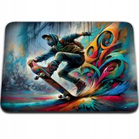 PODKŁADKA POD MYSZKĘ 24 x 20 - DESKOROLKA SKATE SPORT OLLIE
