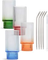 Szklanki do Napojów Soków Drinków 320ml 4szt