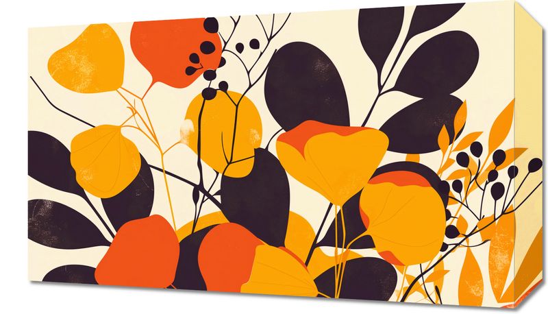Obraz 50x30cm Ogrodowa Paleta zdjęcie 1
