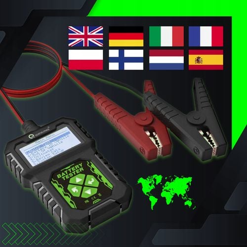 TESTER AKUMULATORÓW 12V JĘZYK POSLKI DO 220AH na Arena.pl