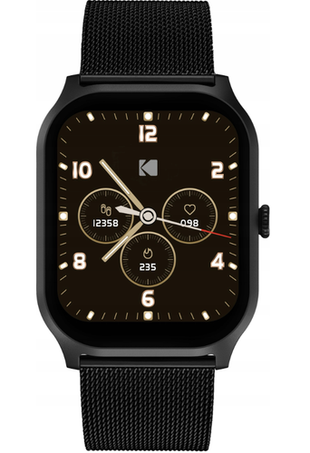 Smartwatch KODAK SW-7225 Czarny GPS Pulsometr Pulsoksymetr Android iOS na Arena.pl
