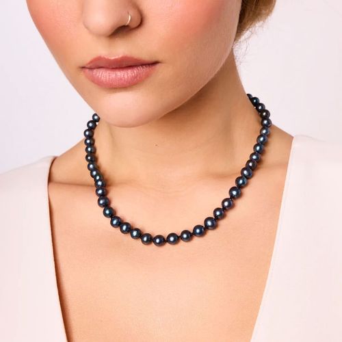 Srebrny naszyjnik Staviori z perłami na Arena.pl