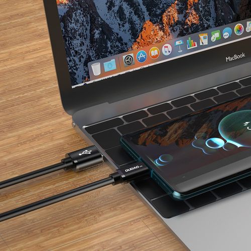 kabel przewód usb - usb typ c super fast charge 1 m czarny na Arena.pl