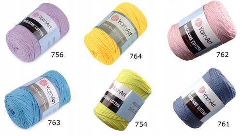 Włóczka macrame cotton kolory na Arena.pl