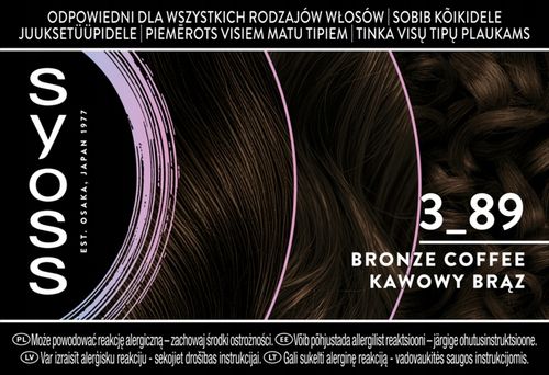 SYOSS PERMANENT COLOR METALLIC COLLECTIONFARBA DO WŁOSÓW 3_89 KAWOWY BRĄZ na Arena.pl