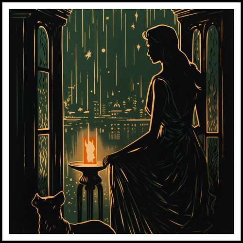 Plakat 100x100cm Nocne Szeptanie na Arena.pl