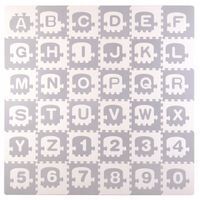 DUŻA MATA PIANKOWA EDUKACYJNA EVA PUZZLE ALFABET 30x30 cm 36szt. RICOKIDS