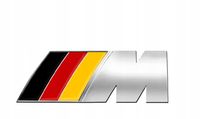 Emblemat Naklejka Wlepa Stick BMW MPower Mpakiet Przyklejana na Taśmę Auto