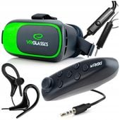 POMYSŁ NA PREZENT DLA 10 11 12 13 LATKA POD CHOINKĘ GOGLE VR 360 3D + PAD