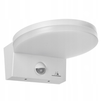 Lampa LED Maclean MCE344 W czujnik ruchu PIR biały 15W IP65 1560lm 4000K
