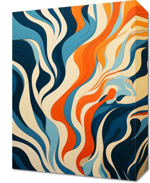 Obraz 30x40cm Oceaniczne Fale zdjęcie 1