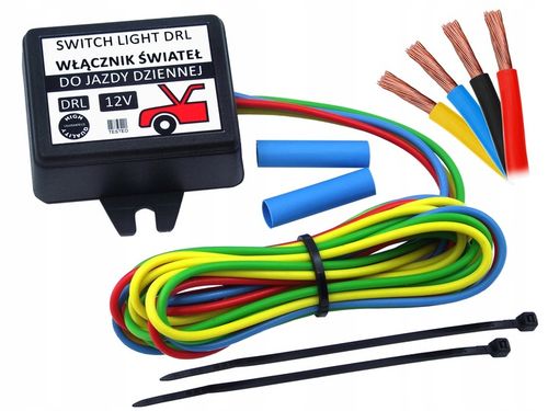 WŁĄCZNIK AUTOMAT MODUŁ PRZEKAŹNIK AUTOMATYCZNY SWIATŁA JAZDY DZIENNEJ DRL na Arena.pl