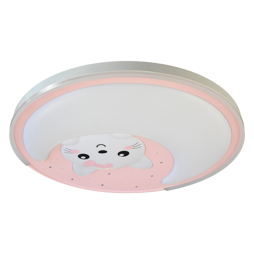 Plafon MOONCAT PINK 34W LED na Arena.pl