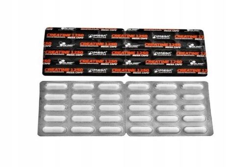 KREATYNA OLIMP W TABLETKACH (CREATINE 1250) - 120 TABLETEK MONOHYDRAT na Arena.pl