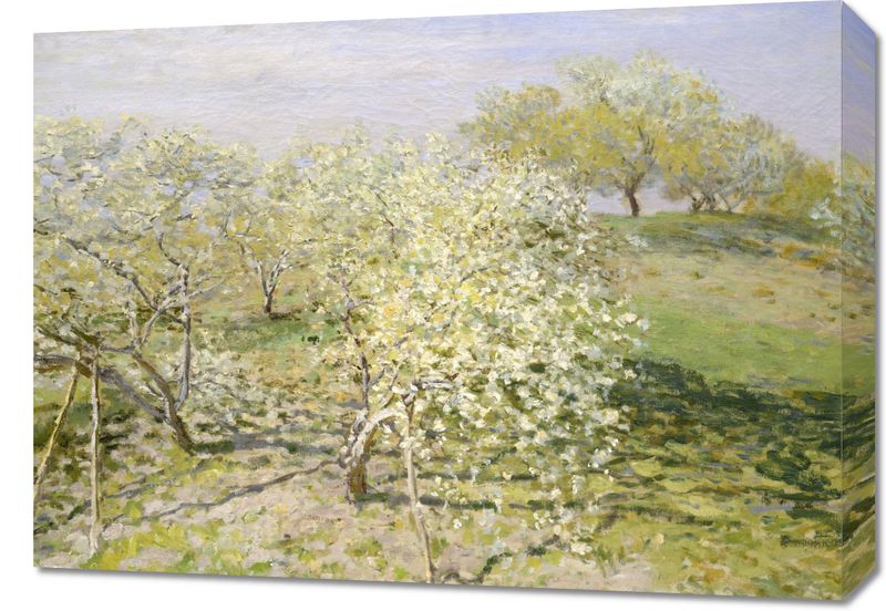 Obraz 70x50cm Spring, Monet Vintage do Salonu zdjęcie 1