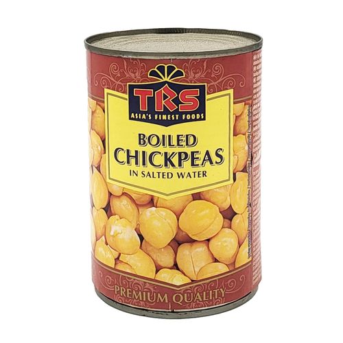 Ciecierzyca gotowana Boiled Chickpeas Salted Water TRS 400g na Arena.pl