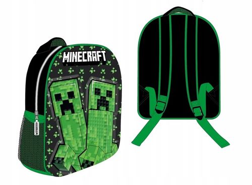 MINECRAFT PLECAK PRZEDSZKOLNY 3D CREEPER na Arena.pl