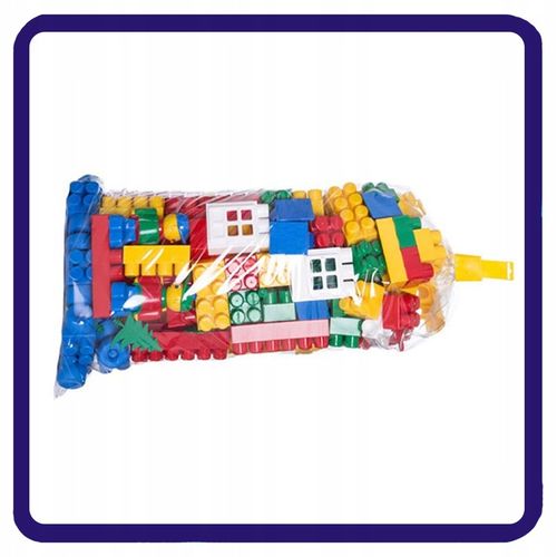 DUŻE Polskie KLOCKI konstrukcyjne dla dzieci od 2 lat HEMAR K3 ok.100 el na Arena.pl