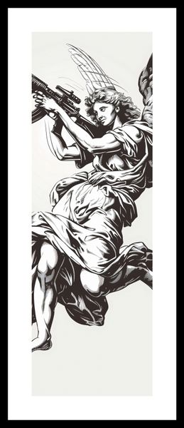 Plakat 30,5x91,5cm Anioł Wojny zdjęcie 3