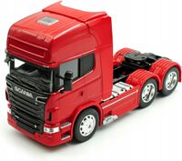 WELLY SCANIA V8 R730 3 OSIE 1:32 TIR CIĘŻARÓWKA