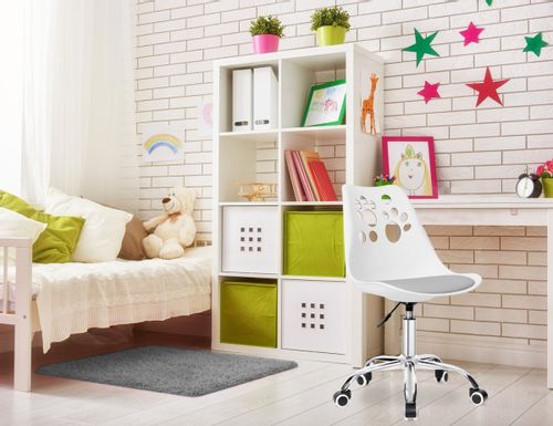 Fotel obrotowy Grover białoszary na Arena.pl