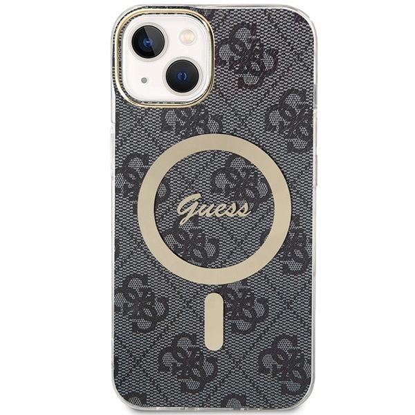 Etui Guess do iPhone 15 Plus, iPhone 14 Plus, Czarny, MagSafe zdjęcie 2