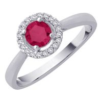 Złoty pierścionek PBD3859 - Diament