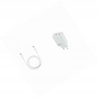 Ładowarka GaN 45W podwójne USB-C z kablem 2m do Samsung Galaxy S25