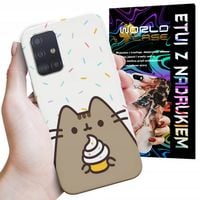 ETUI CASE DO SAMSUNG A71 - SŁODKI KOTEK KOT OBUDOWA PLECKI
