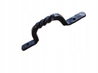 Uchwyt kuty meblowy prosty krótki kwadratowy skręcany