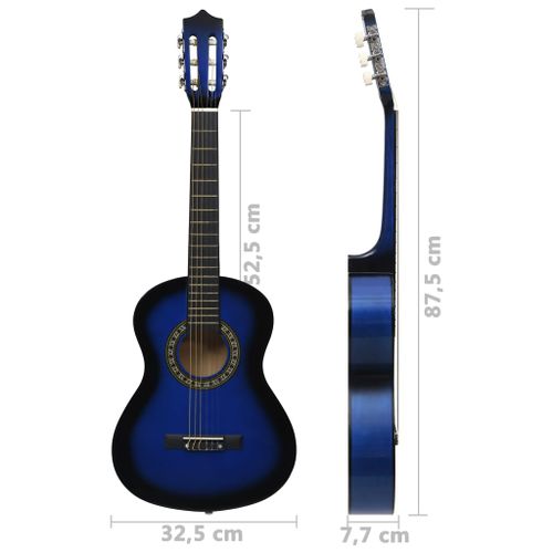 Gitara klasyczna dla początkujących i dzieci, 1/2, 34", lipa na Arena.pl