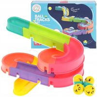 Podwójny Tor Zjazdowy Wodny Zjeżdżalnia Kulek Zabawka do Kąpieli Wody Wanny