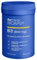 ForMeds BICAPS WITAMINA B3 60 caps KWAS NIKOTYNOWY Witamina PP Niacyna