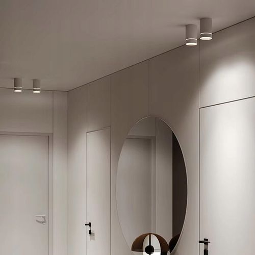 Oprawa Natynkowa Halogenowa Tuba GU10 LED sufitowa spot biała na Arena.pl