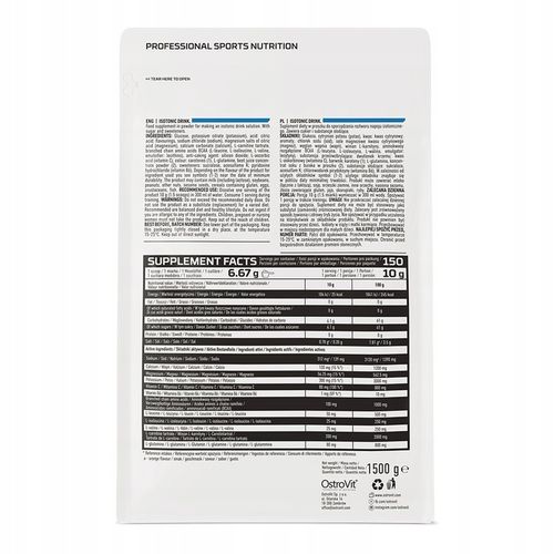 OstroVit Izotonik Drink 1500 g gruszkowy na Arena.pl