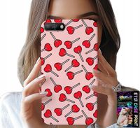 ETUI DO HUAWEI Y6 2018 - KOBIECE, MODNE WZORY LIZAKI W SERCA CASE