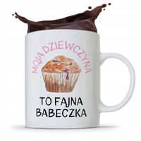 Kubek Prezent Dla Dziewczyny To Fajna Babeczka Z Nadrukiem Ze Zdjęciem