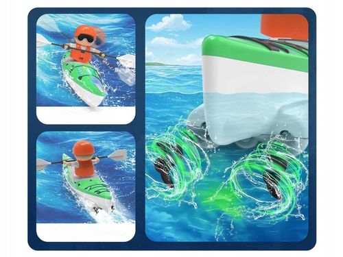 Podświetlany Kajak z Wioślarz Zdalnie Sterowana Przygoda na Wodzie na Arena.pl