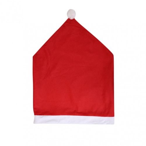 pokrowiec na krzesło czapka mikołaja 65cm x 50cm czerwona 1szt ksn69 na Arena.pl