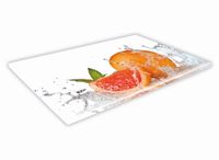 SZKLANA DESKA KUCHENNA 40x30 56b Grejfrut