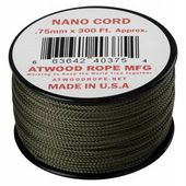 LINKA PARACORD SZNUREK NANO CORD 91M 300FT ATWOOD OLIVE DRAB